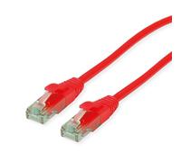 ROLINE RM Cable de conexión Cat.6A UTP, Rojo, 15 m