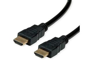 ROLINE RM Cable HDMI de Alta Velocidad con Ethernet, Negro, 2 m