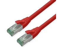 ROLINE RM Patchkabel Kat.6A S/FTP (PiMF), rot, 3 m