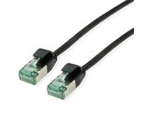 ROLINE RM U/FTP DataCenter Patch Cable Cat.6A (Clase EA), Delgado, Negro, 5 m