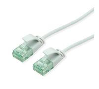 ROLINE RM UTP DataCenter Patchkabel Kat.6A (Class EA), slim, grau, 2 m