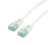 ROLINE RM UTP DataCenter Patchkabel Kat.6A (Class EA), slim, weiß, 1,5 m