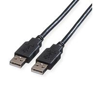 ROLINE Rotronic - Cable USB 2.0 (1.8 m), Color Negro