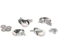 ROLINE Ruedas giratorias para armarios de Pared Basic Plus, 80 kg
