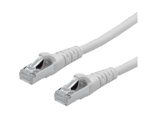 ROLINE S/FTP Patch Cord Cat.6, Halogen-Free, Grey 1 m Gris - Cable de Red (Halogen-Free, Grey 1 m, Gris)