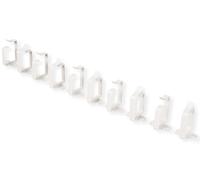 ROLINE Soporte para Cables, 44 x 60 mm Gris 10 Unidades