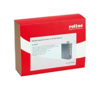 Roline switch industrial - 7x rj-45 - 1x st - no administrado