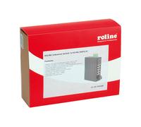 Roline switch industrial - 7x rj-45 - 1x sc - no administrado
