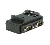 Roline usb 2.0 to rs232 adapter, for din rail 4 ports negro
