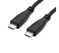Roline USB3.2Gen2 Kabel, PD 20V5ATyp C-C, ST/ST, 1 m