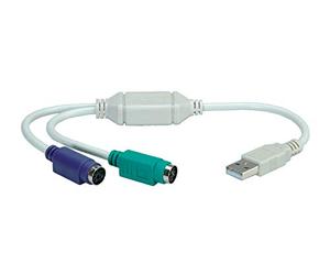 Roline Value Convertidor USB - 2X PS/2