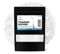 Rolio Pure Dixido de Titanio en Polvo Bolsa de 8 Oz (227g) - Colorante Blanqueador para Tinte de Jabn Protector Solar y Locin Velas de Resina