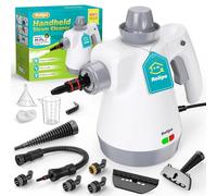 Rolipo Limpiador a vapor portátil a presión con 12 accesorios y cierre de seguridad, pistola de vapor doméstica multifuncional para limpiar cocina, baño, juntas, ventanas y grasa