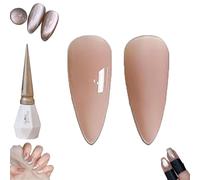 Rolita Gel Polish, 2024 New 16 Colors Nude Gel Polish, Rolita Nail Polish, Glitter Crystal Gel Nail Polish, Jelly-Colored Nail Polish, Cat Eye Gel Nail Polish, Quick Dry Nail Polish (0.06Oz,Y-03)