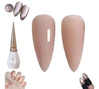 Rolita Gel Polish, 2024 New 16 Colors Nude Gel Polish, Rolita Nail Polish, Glitter Crystal Gel Nail Polish, Jelly-Colored Nail Polish, Cat Eye Gel Nail Polish, Quick Dry Nail Polish (0.06Oz,Y-15)