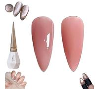 Rolita Gel Polish, 2024 New 16 Colors Nude Gel Polish, Rolita Nail Polish, Glitter Crystal Gel Nail Polish, Jelly-Colored Nail Polish, Cat Eye Gel Nail Polish, Quick Dry Nail Polish (0.06Oz,Y-06)