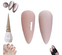 Rolita Gel Polish, 2024 New 16 Colors Nude Gel Polish, Rolita Nail Polish, Glitter Crystal Gel Nail Polish, Jelly-Colored Nail Polish, Cat Eye Gel Nail Polish, Quick Dry Nail Polish (0.06Oz,Y-04)