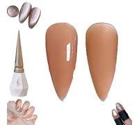 Rolita Gel Polish, 2024 New 16 Colors Nude Gel Polish, Rolita Nail Polish, Glitter Crystal Gel Nail Polish, Jelly-Colored Nail Polish, Cat Eye Gel Nail Polish, Quick Dry Nail Polish (0.06Oz,Y-08)