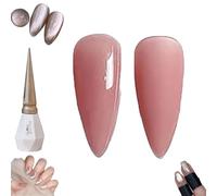 Rolita Gel Polish, 2024 New 16 Colors Nude Gel Polish, Rolita Nail Polish, Glitter Crystal Gel Nail Polish, Jelly-Colored Nail Polish, Cat Eye Gel Nail Polish, Quick Dry Nail Polish (0.06Oz,Y-16)