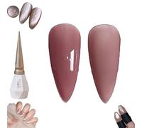 Rolita Gel Polish, 2024 New 16 Colors Nude Gel Polish, Rolita Nail Polish, Glitter Crystal Gel Nail Polish, Jelly-Colored Nail Polish, Cat Eye Gel Nail Polish, Quick Dry Nail Polish (0.06Oz,Y-05)