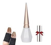 Rolita Gel Polish, Rolita Nail Polish, Cat Eye Gel Nail Polish, Nude Ice-Clear Jade Gel, Glitter Crystal Gel Nail Polish with Magnet,Crystal Cat Eye Gel Polish Silver (Y-37)