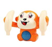 Roll & Glow Monkey Crawling Baby Toy con Luces y Sonidos a Partir de 6 Meses