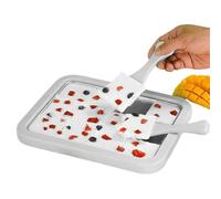 Roll Ice Cream Maker | Rounded Stainless Steel Kitchen Utensils | Kids Ice Cream Maker, Kitchen & Home Appliances For Kids Family Party Outdoor Cafe Home Summer Snacks Christmas Birthday Event