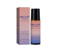 Roll-on de aceite de ricino,Organic Castor Oil Roll-On with Rose Quartz - 100% Pure Extra Virgin, Hexane Free,Cold-Pressed 1.7 fl oz - Suitable for All Skin Type (1)