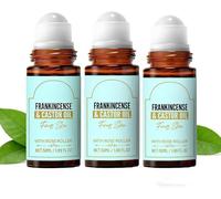 Roll-on de Incienso y Aceite de Ricino con Cuarzo Rosa: Reduce Cicatrices y Estrías, Reafirma y Suaviza la Piel, Ilumina la Mirada, Hidratante Natural para Rostro, Cuello y Abdomen