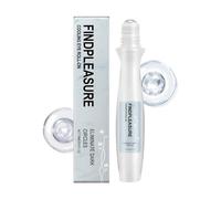 Roll On Eye Cream, Skin Tightener Lotion, 0.75x4.65 Inches Portable Bottle with Firming Formulas, Lightweight Liquid Beauty, Radiant Cosmetic with Natural Style, Daily Care for Morning and Night