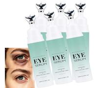 Roll-On Eye Serum para ojeras e hinchazón, el suero antiedad defying Eye Suaviza visiblemente las líneas finas, ligero Hydrating E/ye Ser/um, Under Ey/e Glowing Serum, Dark Circles (6 unidades)