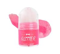 Roll-on Glitter Gel Body, Cara Purpurina Líquida para Maquillaje, Gel de Purpurina Corporal, Lentejuelas de sirena, Holographic Gliter Face Paint, Festival Rave Accessories, Gruesa Brillante (pink)