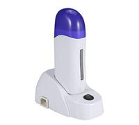 Roll on Wax Warmer, Depilación Corporal Máquina de Depilación Gruesa Rodillo de Cera Calentador de Cera Kit de Depilación Casera para Cabello, Piernas, Cara, Axilas, Bikini, Cejas (Asiento individual