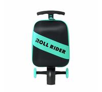 Roll Rider Equipaje para niños - Maleta de paseo 2 en 1 con ruedas iluminadas y asa ajustable | Apto para equipaje de mano | Patinete de viaje divertido, duradero y ligero para niños y niñas de 3 a 12