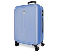 Roll Road Camboya Maleta Grande Azul 52x75x30 cms Rígida ABS Cierre de combinación Lateral 97L 4,76 kgs 4 Ruedas Dobles