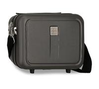 Roll Road Camboya Neceser Adaptable Negro 29x21x15 cms Rígido ABS 9,14L 0,8 kgs