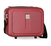 Roll Road Camboya Neceser Adaptable Rojo 29x21x15 cms Rígido ABS 9,14L 0,8 kgs