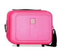Roll Road Camboya Neceser Adaptable Rosa 29x21x15 cms Rígido ABS 9,14L 1kgs