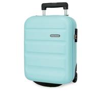 Roll Road Flex Maleta de Cabina Azul 31x40x20 cms Rígida ABS Cierre de combinación Lateral 33L 2,12 kgs 4 Ruedas Dobles Equipaje Mano