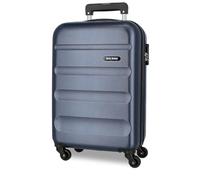 Roll Road Flex Maleta de Cabina Azul 35x55x20 cms Equipaje Mano Air Europa Rígida ABS Cierre de combinación Lateral 33L 2,78 kgs 4 Ruedas Dobles
