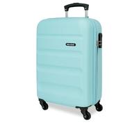 Roll Road Flex Maleta de Cabina Azul 35x55x20 cms Rígida ABS Cierre de combinación Lateral 33L 2,78 kgs 4 Ruedas Dobles Equipaje Mano