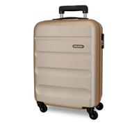 ROLL ROAD Flex, Maleta De Cabina Rígida 55cm Adultos Unisex, Champagne, 38x54x20 Cms