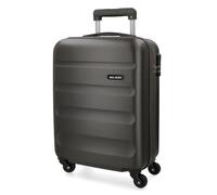 Roll Road Flex Maleta de Cabina Rígida, Gris, 4 Ruedas