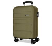 ROLL ROAD Flex Maleta de Cabina Verde 35x55x20 cms Rígido 2,5 kgs Cierre de combinación Lateral ABS 2,5 kgs 33L Extensible Equipaje de Mano