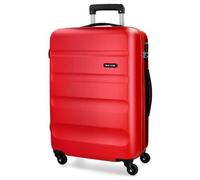 Roll Road Flex Maleta Grande, Rojo, Rígida, 4 Ruedas
