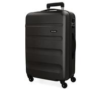 ROLL ROAD Flex, Maleta Mediana Rígida 65cm Adultos Unisex, Negro (Black), 46x65x23 Cms