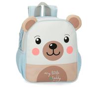 Roll Road Happy Mochila Infantil, Mochila Escolar, Fabricada en Poliéster, Bolsillos Laterales, Tirantes Anchos Ajustables, Asa Superior para colgarla, con Etiqueta de identificación para el Nombre