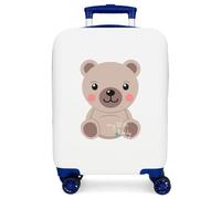 Roll Road Happy Pets Maleta de Cabina Blanco 33x50x20 cms Rígido 2 kgs Cierre de combinación Lateral ABS 2 kgs 33L Equipaje de Mano