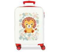 Roll Road Happy Pets Maleta de Cabina Blanco 33x50x20 cms Rígido 2 kgs Cierre de combinación Lateral ABS 2 kgs 33L Equipaje de Mano