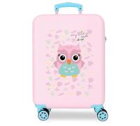 Roll Road Happy Pets Maleta de Cabina Multicolor 38x55x20 cms Rígido ABS Cierre de combinación Lateral 34L 2,6 kgs Equipaje de Mano